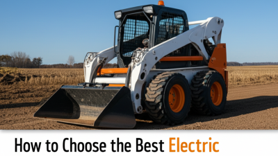 How to Choose the Best Electric Skid Steer Loader for Maximum Efficiency and ROI