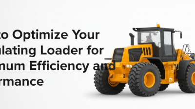 How to Optimize Your Articulating Loader for Maximum Efficiency and Performance
