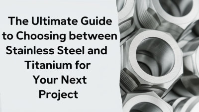 The Ultimate Guide to Choosing between Stainless Steel and Titanium for Your Next Project