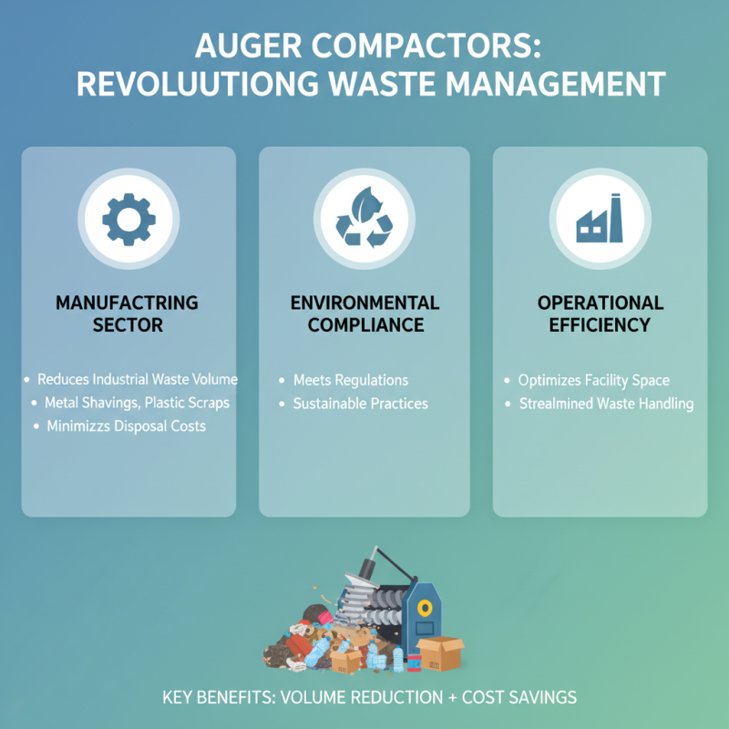 Why Choose an Auger Compactor for Efficient Waste Management Solutions