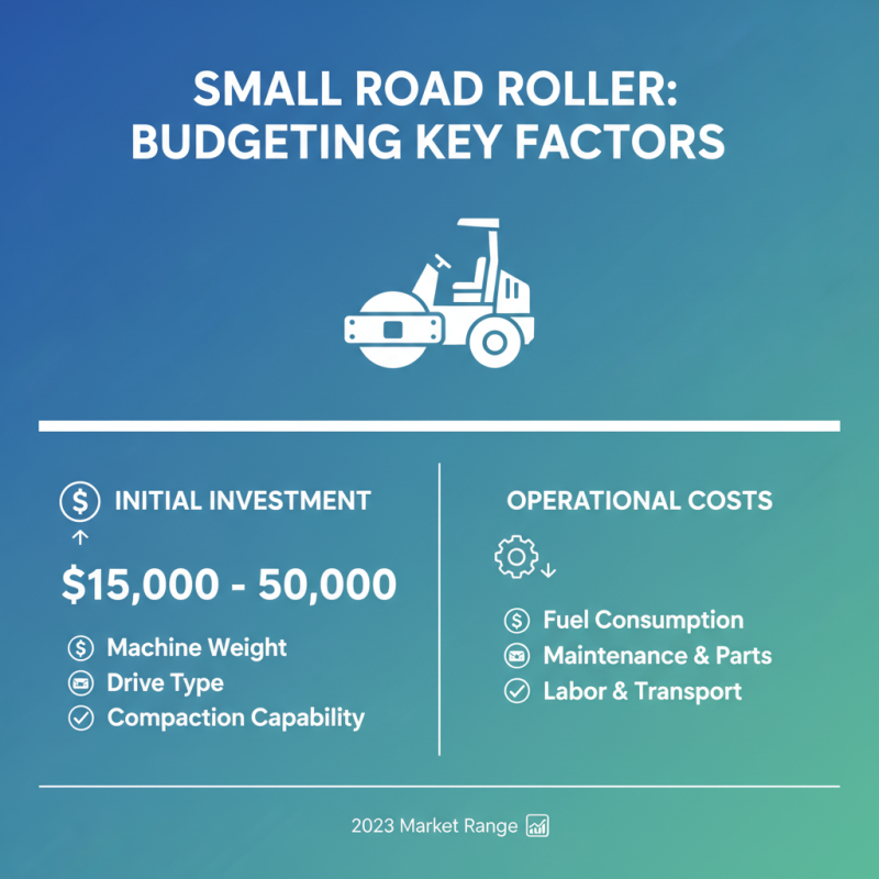 How to Choose the Right Small Road Roller for Your Construction Needs