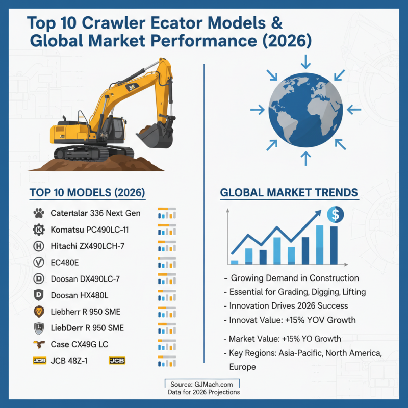 Top 10 Crawler Excavators for Global Buyers in 2026?