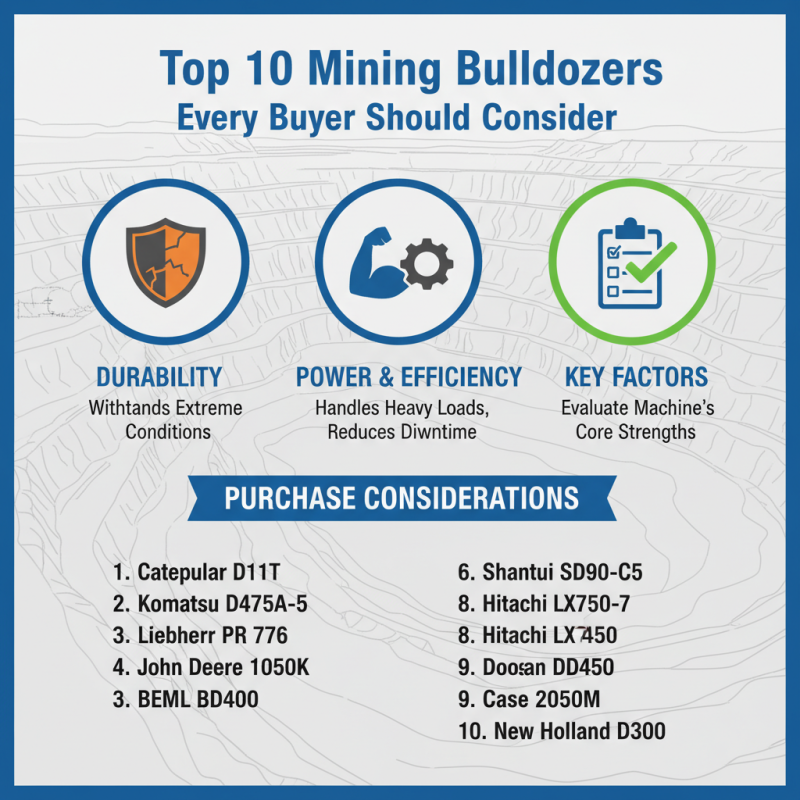 Top 10 Mining Bulldozers Every Buyer Should Consider?