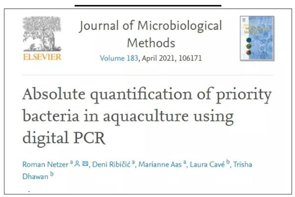 naica® Droplet Chip Digital PCR System for Absolute Quantification of Dominant Bacteria Related to Water Quality Environment