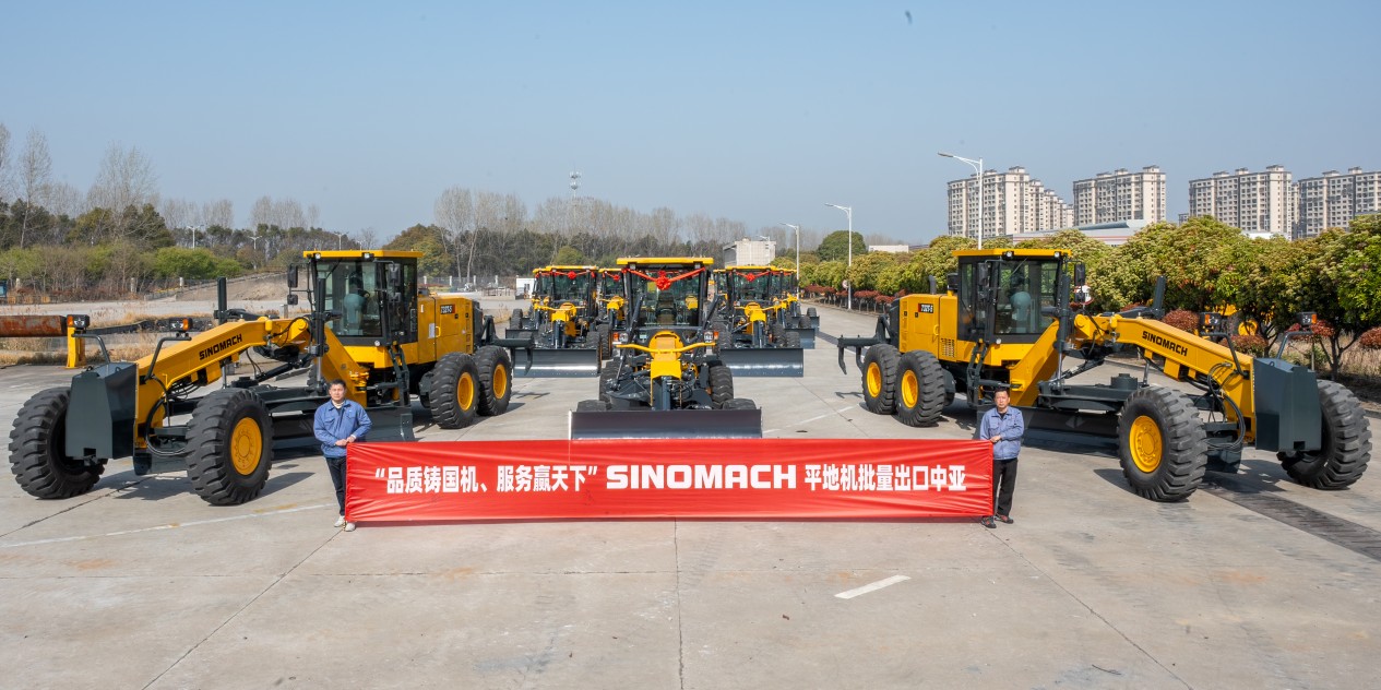 SINOMACH graders exported to Central Asia in large quantities (2).jpg