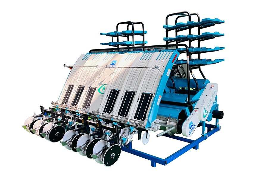 Oilseed rape blanket seedling combine transplanter.jpg