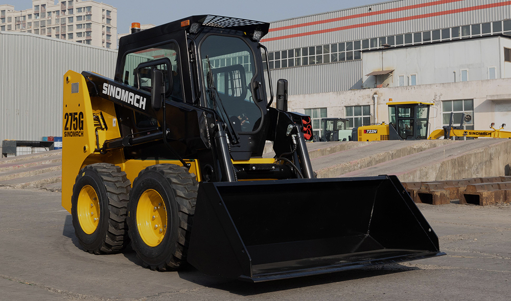 Wheeled skid steer loader (4)